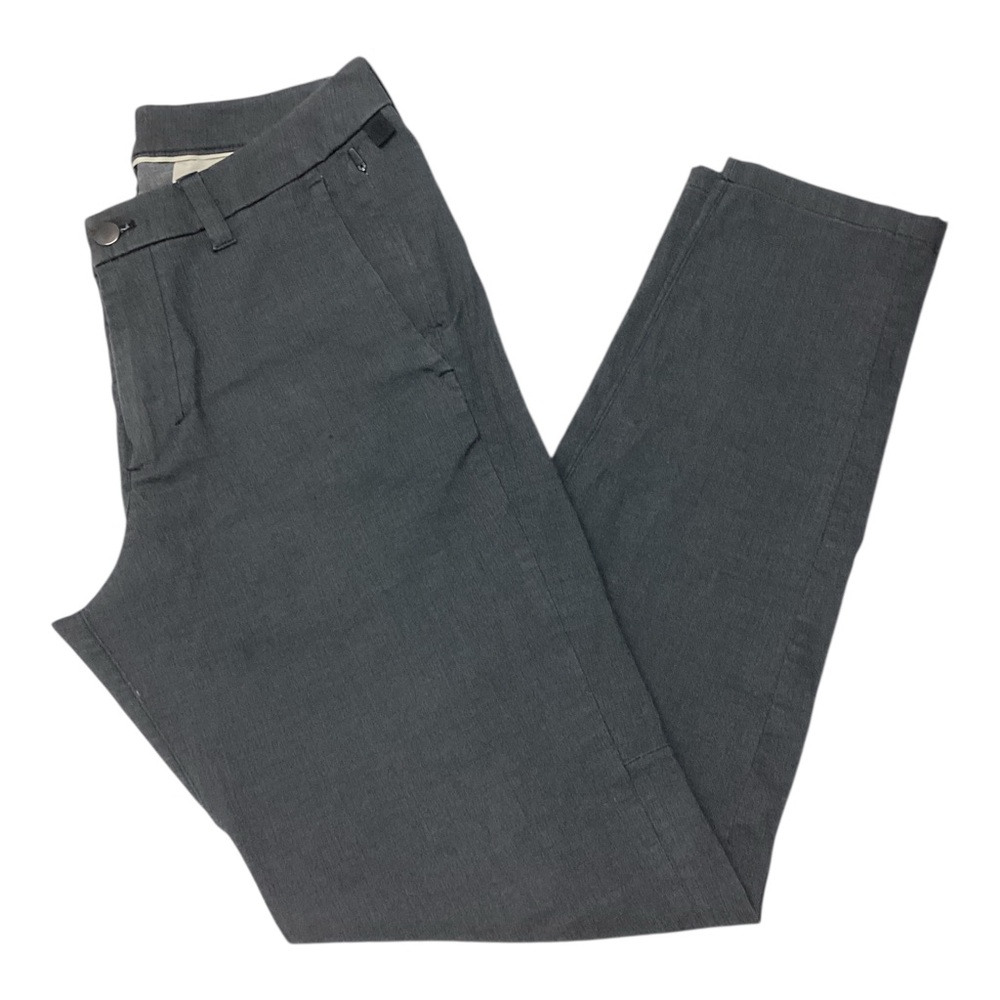 Lululemon Men's Dark Gray Casual Pants Oxford cotton blend size 31